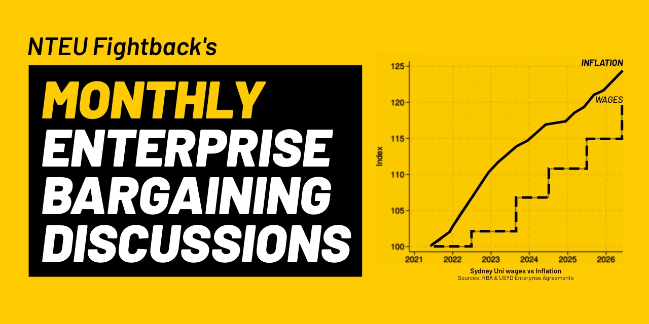 Monthly Enterprise Bargaining Discussions